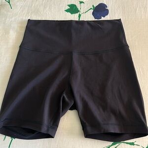 Black Lululemon Biker shorts